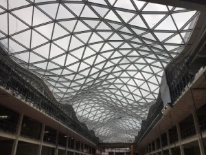 London Westfield Mall Extension in Shepherd s Bush Skylight with Organic Nodes