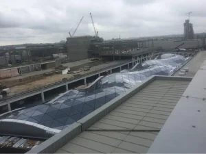 London Westfield Mall Extension in Shepherd s Bush Skylight with Organic Nodes